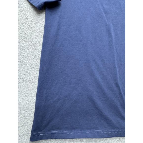 Birddogs Shirt Mens Medium Blue Short Sleeve Stretch Logo Graphic Casual Tee - Picture 5 of 12